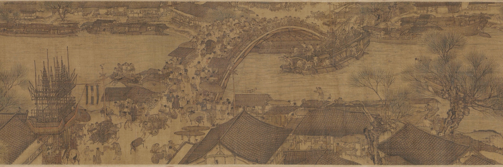 Zhang Zeduan, Along the River During the Qingming Festival (detail), 12th century