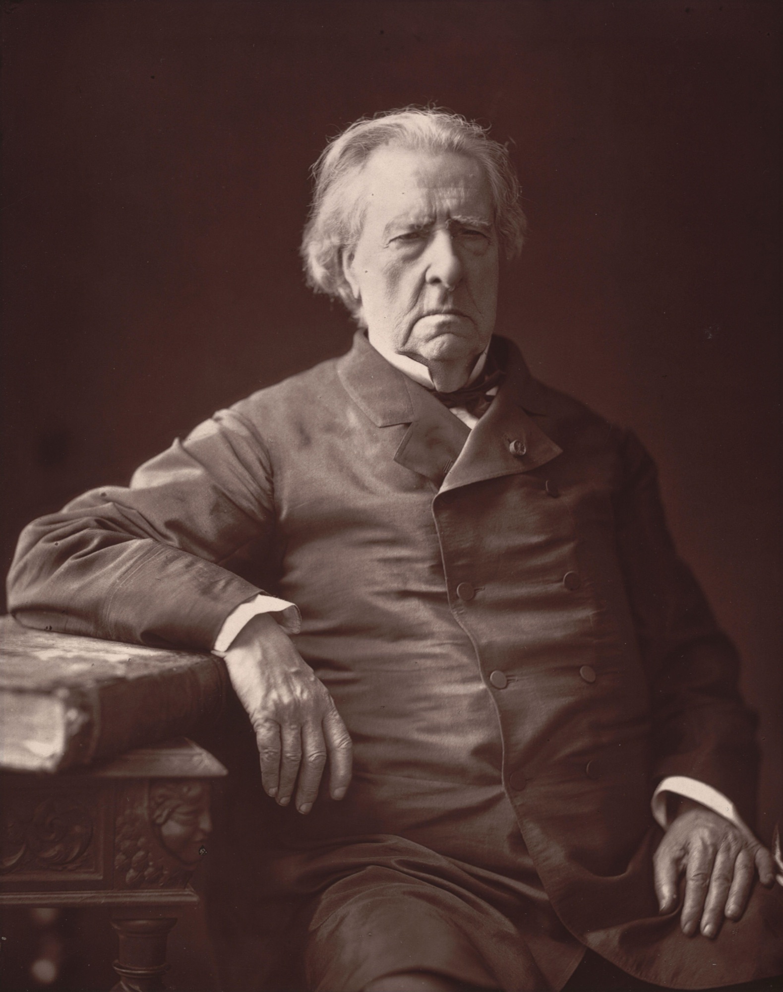 Nadar, Baron Isidore Taylor, c. 1865 — an icon: it means by resembling