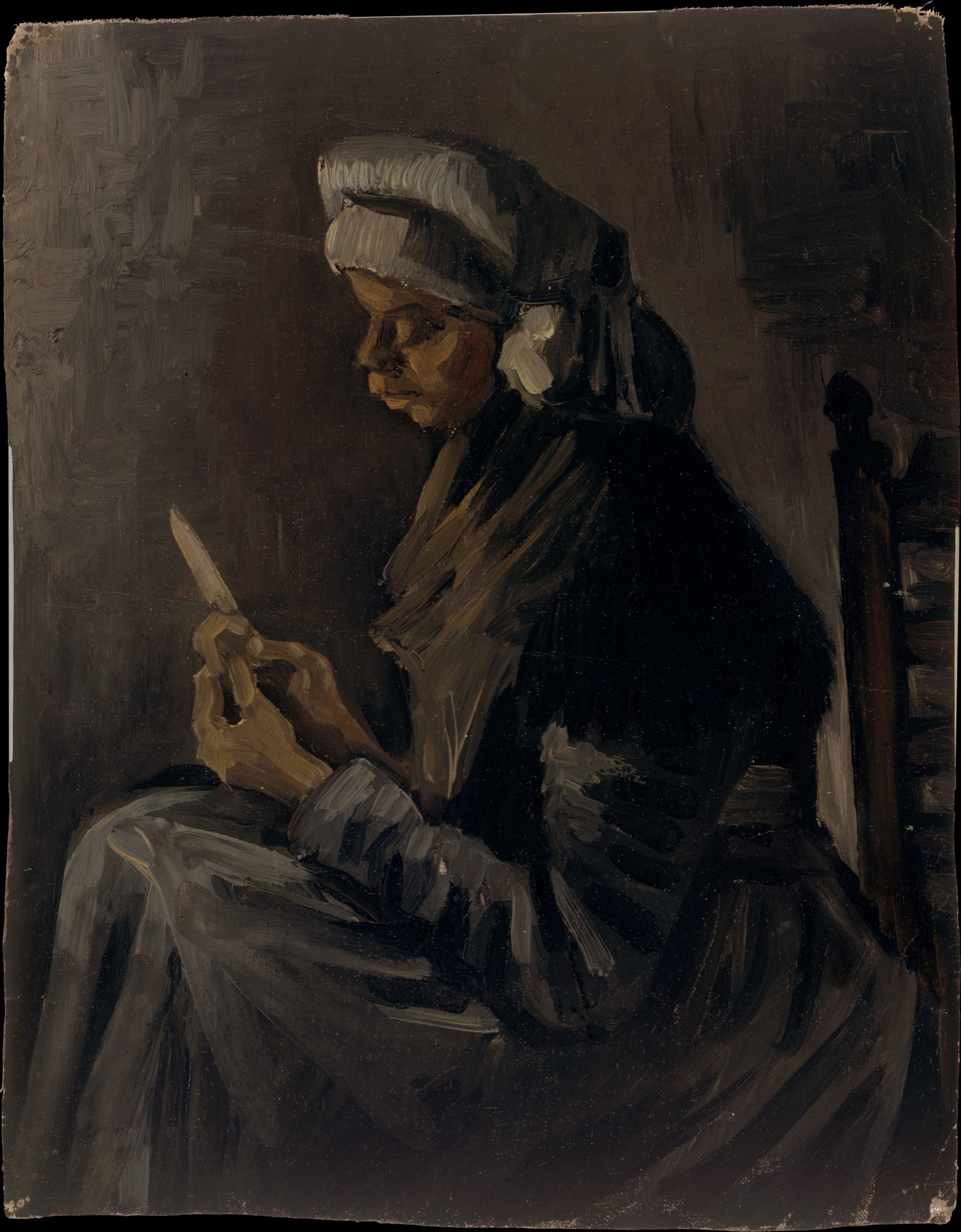 Vincent van Gogh, The Potato Peeler, 1885