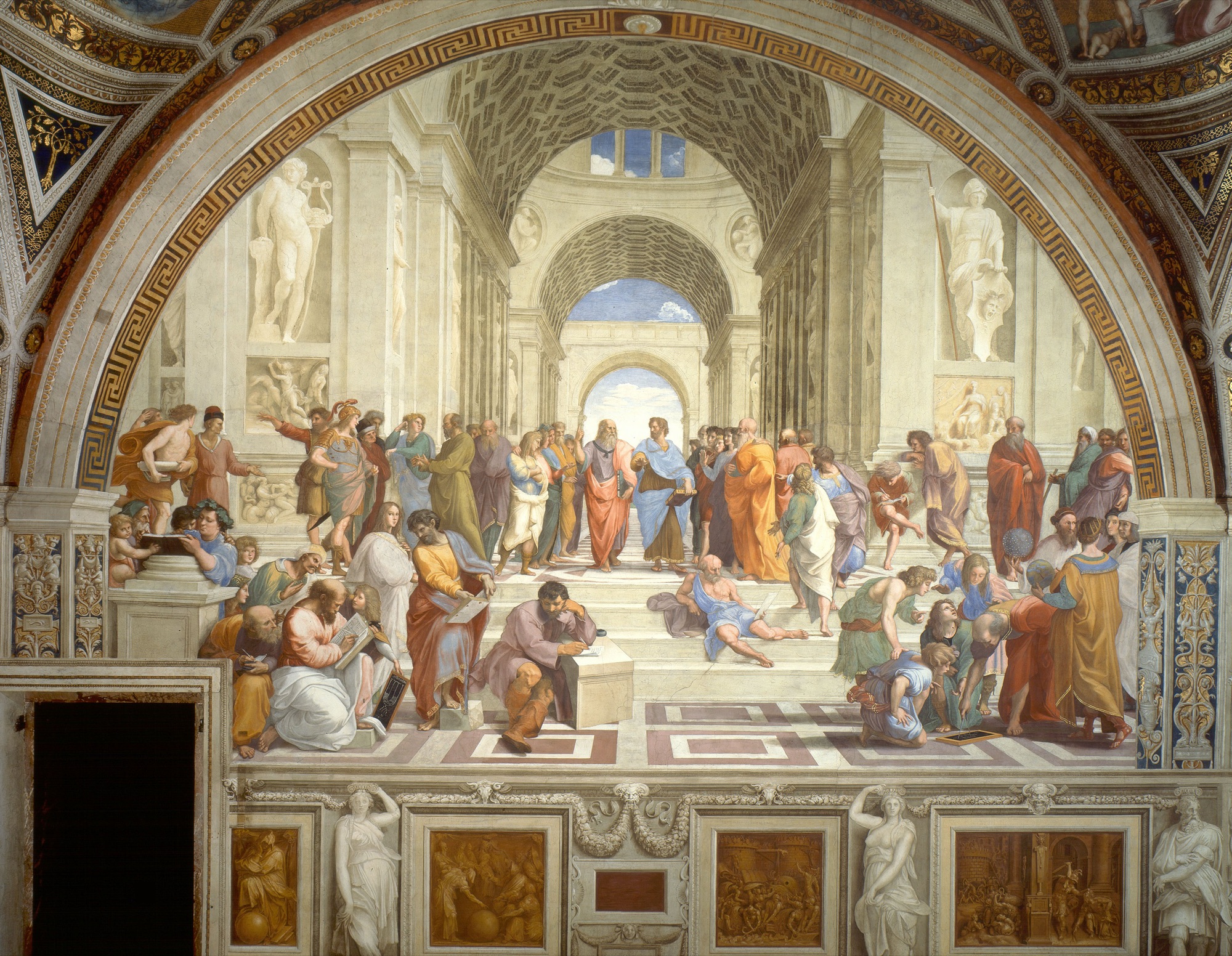 Raphael, The School of Athens, 1509–11