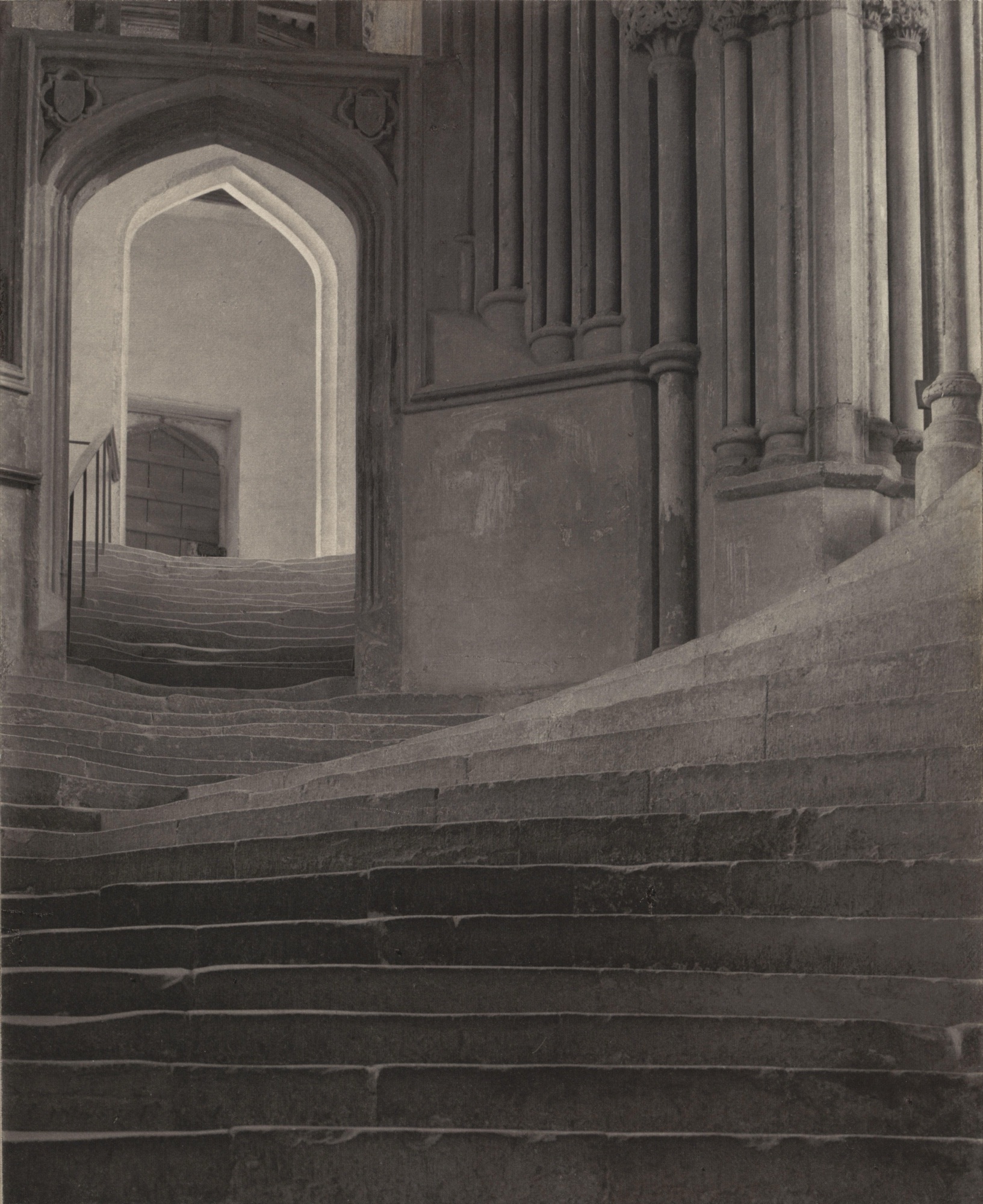 Frederick H. Evans, A Sea of Steps, Wells Cathedral, 1903