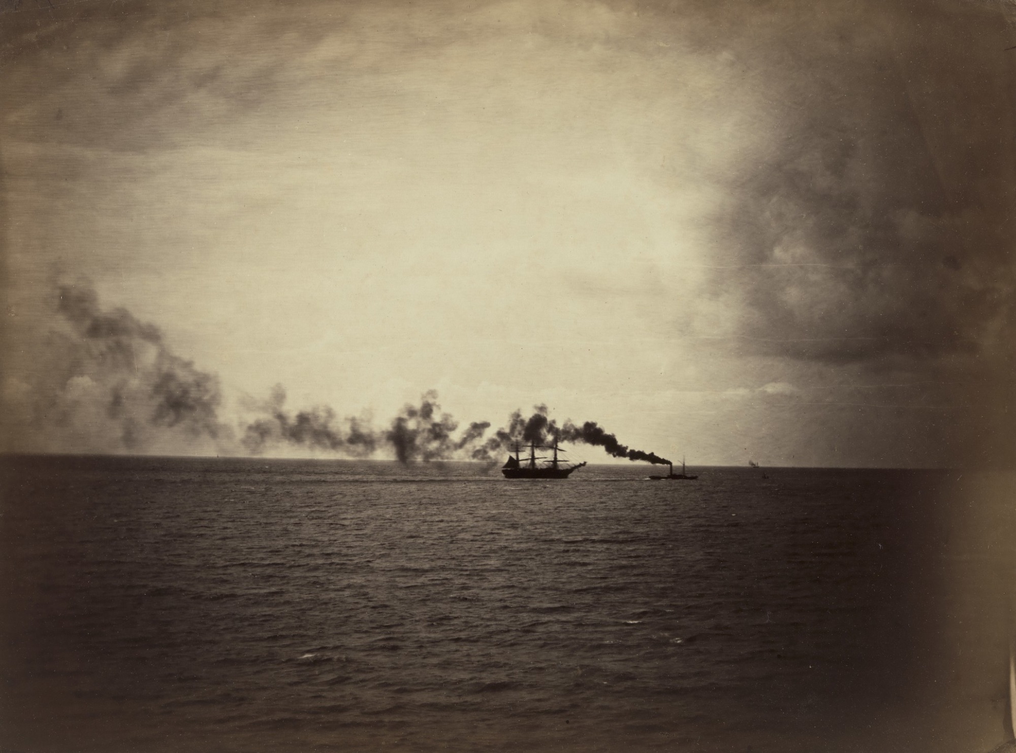 Gustave Le Gray, The Tugboat, 1857