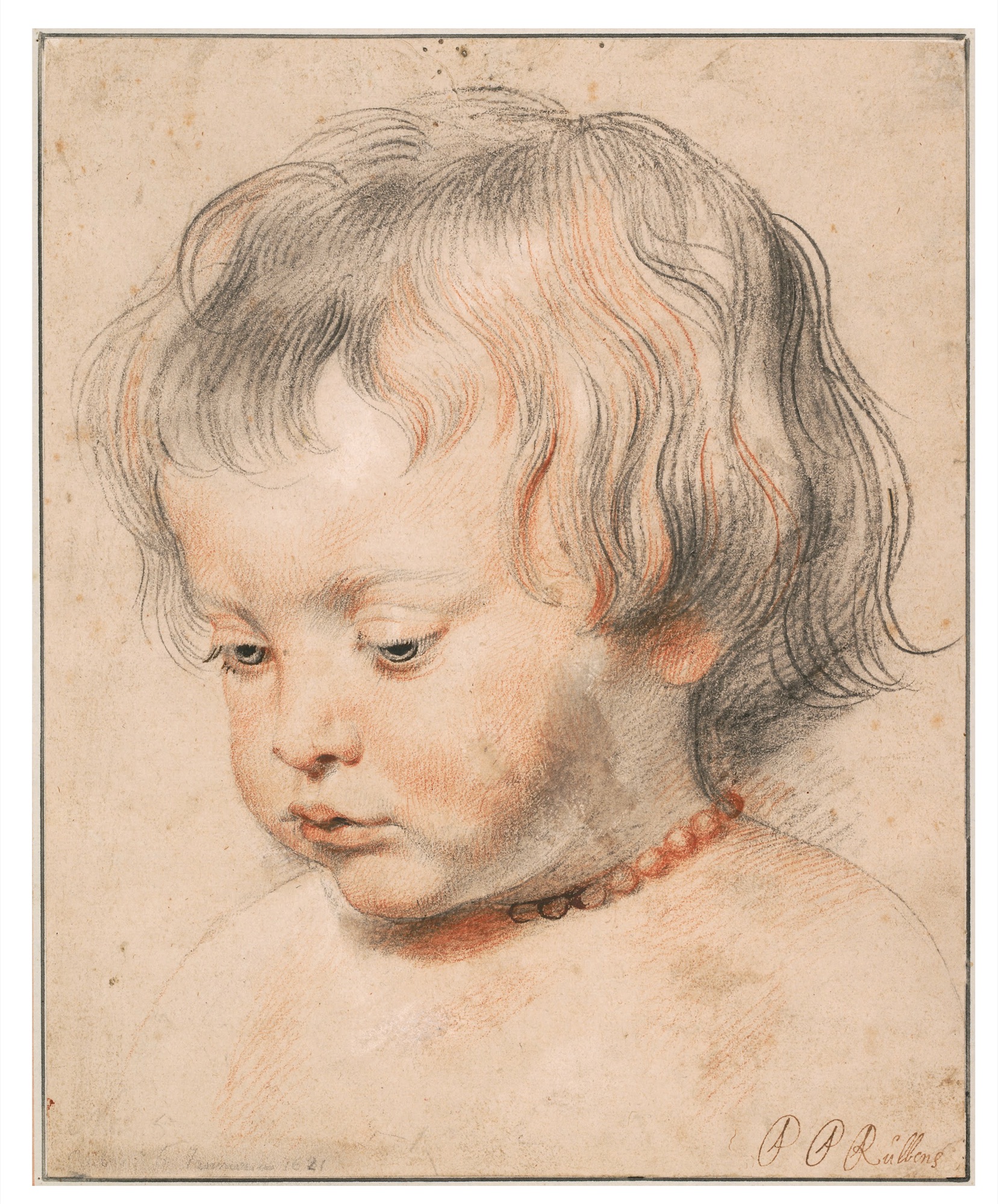 Peter Paul Rubens, Head of a Boy (Nicolaas Rubens), c. 1619